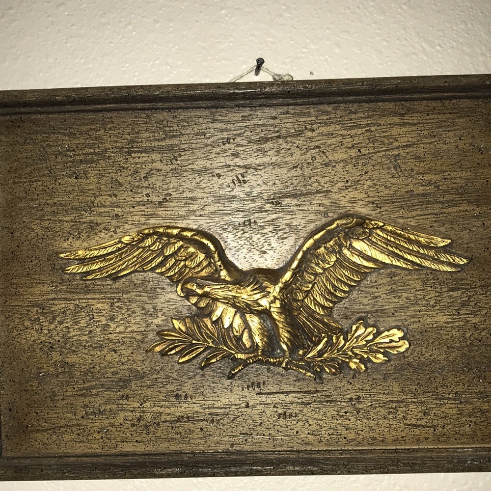 Eagle 3D Wall Art Distressed Vibe Vintage